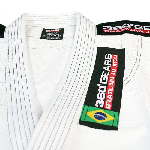 360Gears - Brazilian jiu jitsu Elite Light Gi - Fehér