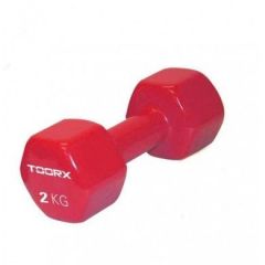 Toorx - Vinyl dumbbell - Egykezes műanyagbevonatú kézisúlyzó - 2kg