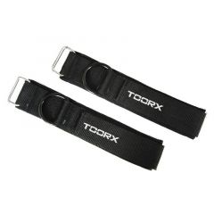 Toorx - Ankle straps cable attachment - Tépőzáras bokapánt csigás edzőtermi gépekhez - 1 pár