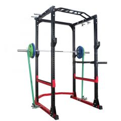 CFL Equipment - Full Size Safety Rack with Push Up and Pull Up Bars - Erőkeret tolódzkodó állvánnyal és húzódzkodó kerettel