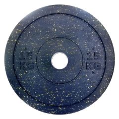 CFL Equipment - Olympic Coloured High Temp Crosstraining Bumper Plate - Ledobható súlytárcsa - 15kg