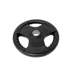 CFL Equipment - Triple Grip Olympic Plate - Gumírozott súlytárcsa fogantyúkkal - 10kg
