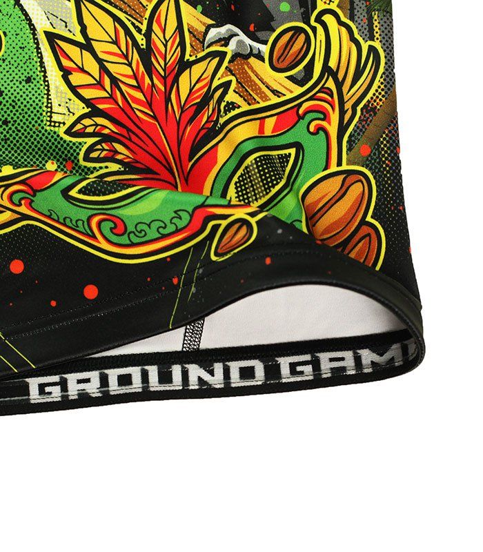 Ground Game Rasguard "Brasil" - hosszú ujjú