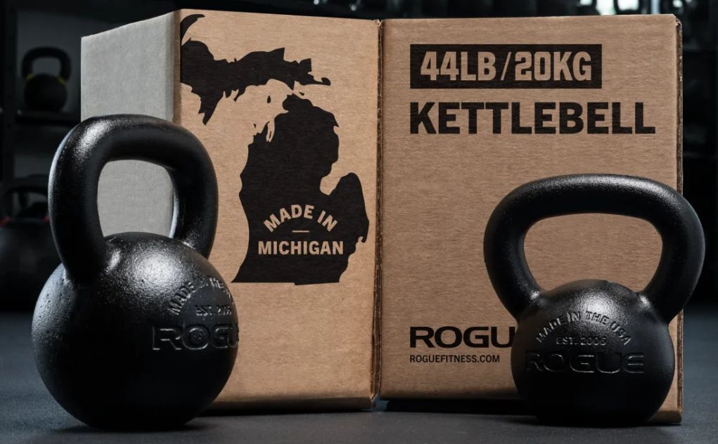 Rogue Fitness - Rouge Kettlebell E-coat bevonattal - 4kg