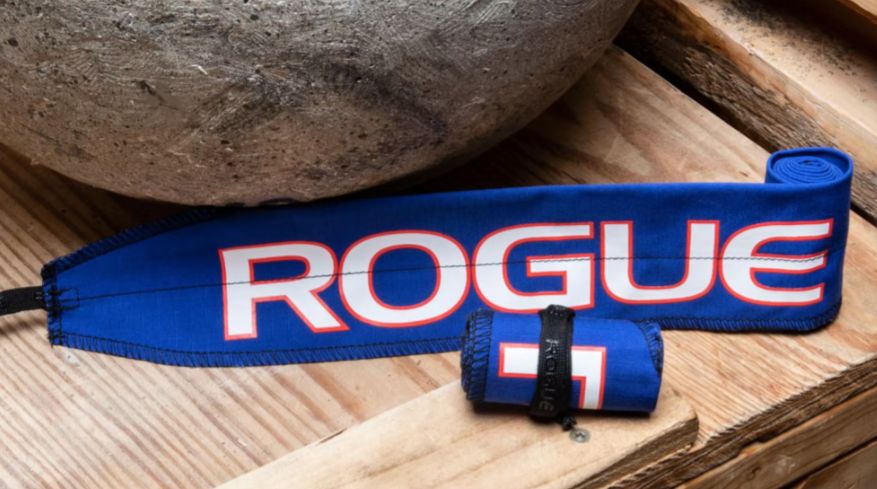 Rogue Fitness - Rogue Wrap - Csuklórögzítő - Kék-fehér