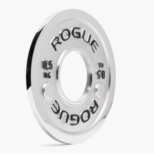 Rogue Fitness - Rogue Calibrated Kg Steel Plate - Kalibrált acél IPF erőemelő tárcsa - 0.5kg