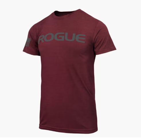 Rogue Fitness - Rogue Basic Shirt - Férfi rövidujjú póló - Vörösesbarna