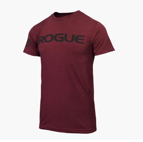 Rogue Fitness - Rogue Basic Shirt - Férfi rövidujjú póló - Bíbor
