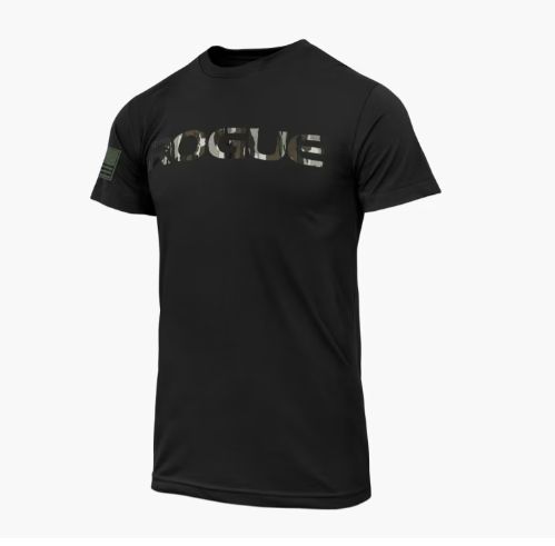 Rogue Fitness - Rogue Basic Shirt - Férfi rövidujjú póló - Fekete - camo