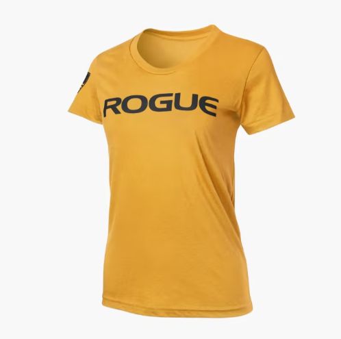 Rogue Fitness - Rogue Women's Basic Shirt - Női rövidujjú póló - Arany