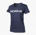 Rogue Fitness - Rogue Women's Basic Shirt - Női rövidujjú póló - Sötétkék - fehér