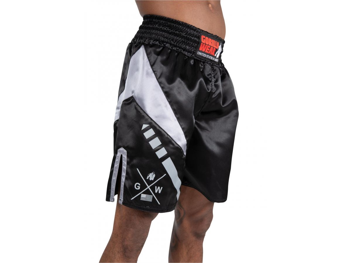Gorilla Wear - Hornell Boxing Shorts - Fekete/szürke