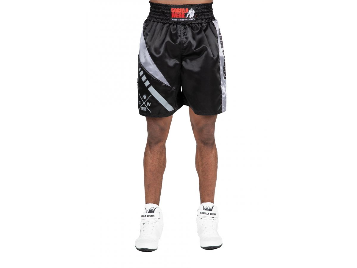 Gorilla Wear - Hornell Boxing Shorts - Fekete/szürke