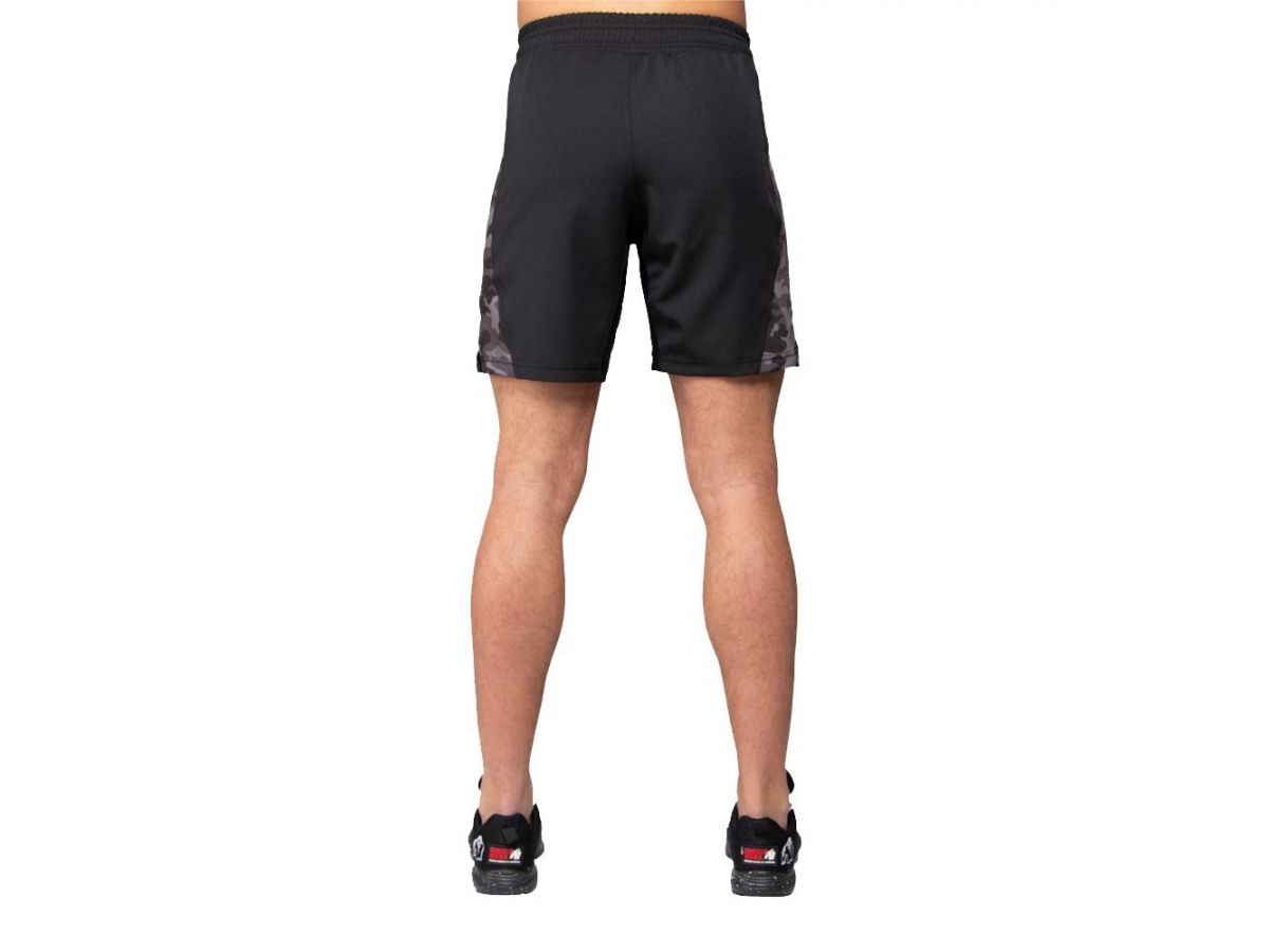 Gorilla Wear - Kensington Mma Fightshorts - Fekete / szürke terepmintás 