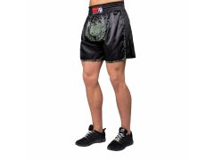 Gorilla Wear - Murdo Muay Thai/kickboxing Shorts - Fekete/katonai zöld