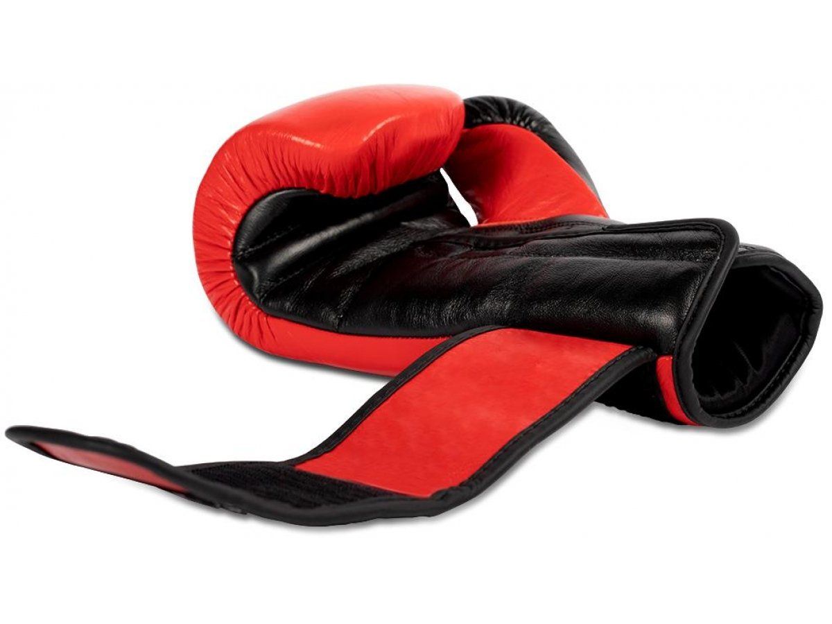 Gorilla Wear - Ashton Pro Boxing Gloves - Piros/fekete boxkesztyű