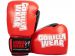 Gorilla Wear - Ashton Pro Boxing Gloves - Piros/fekete boxkesztyű
