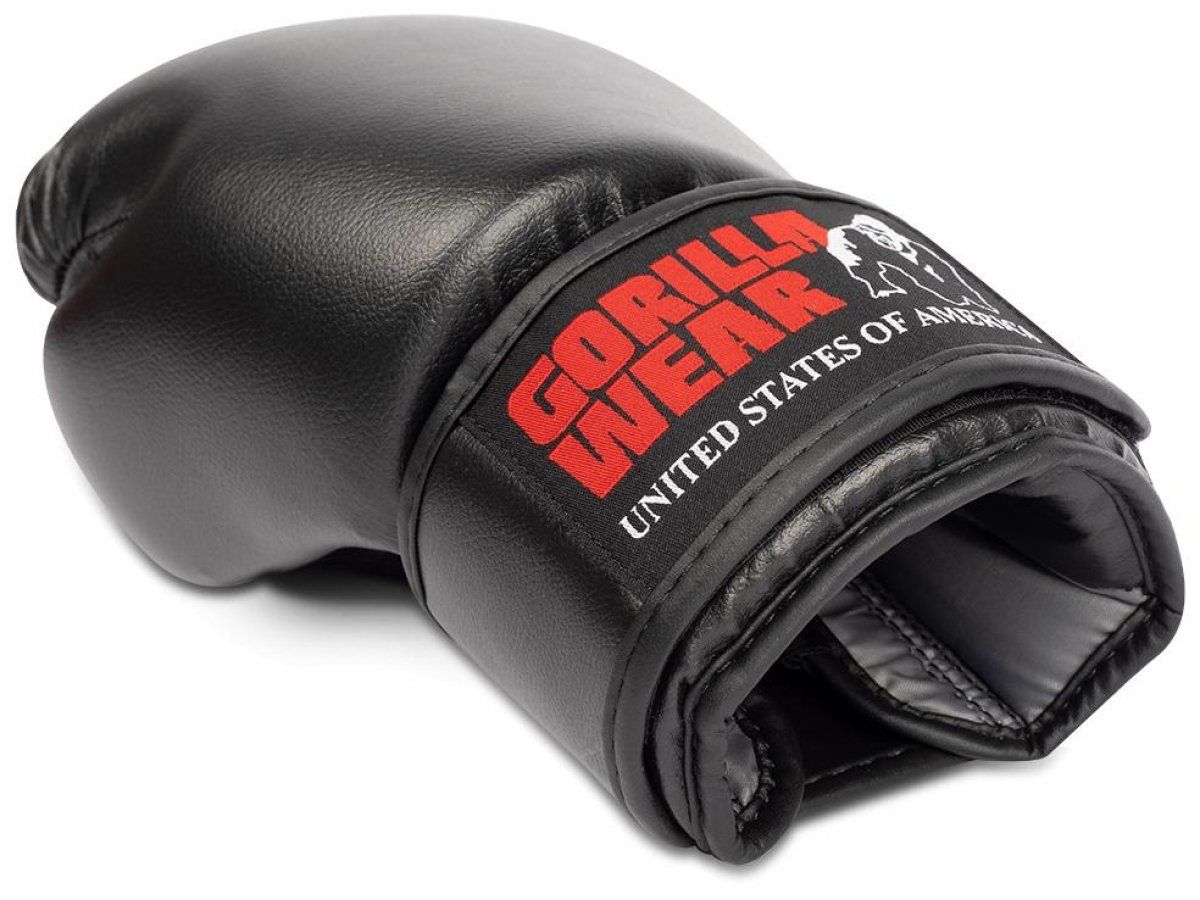 Gorilla Wear - Mosby Boxing Gloves - Fekete boxkesztyű
