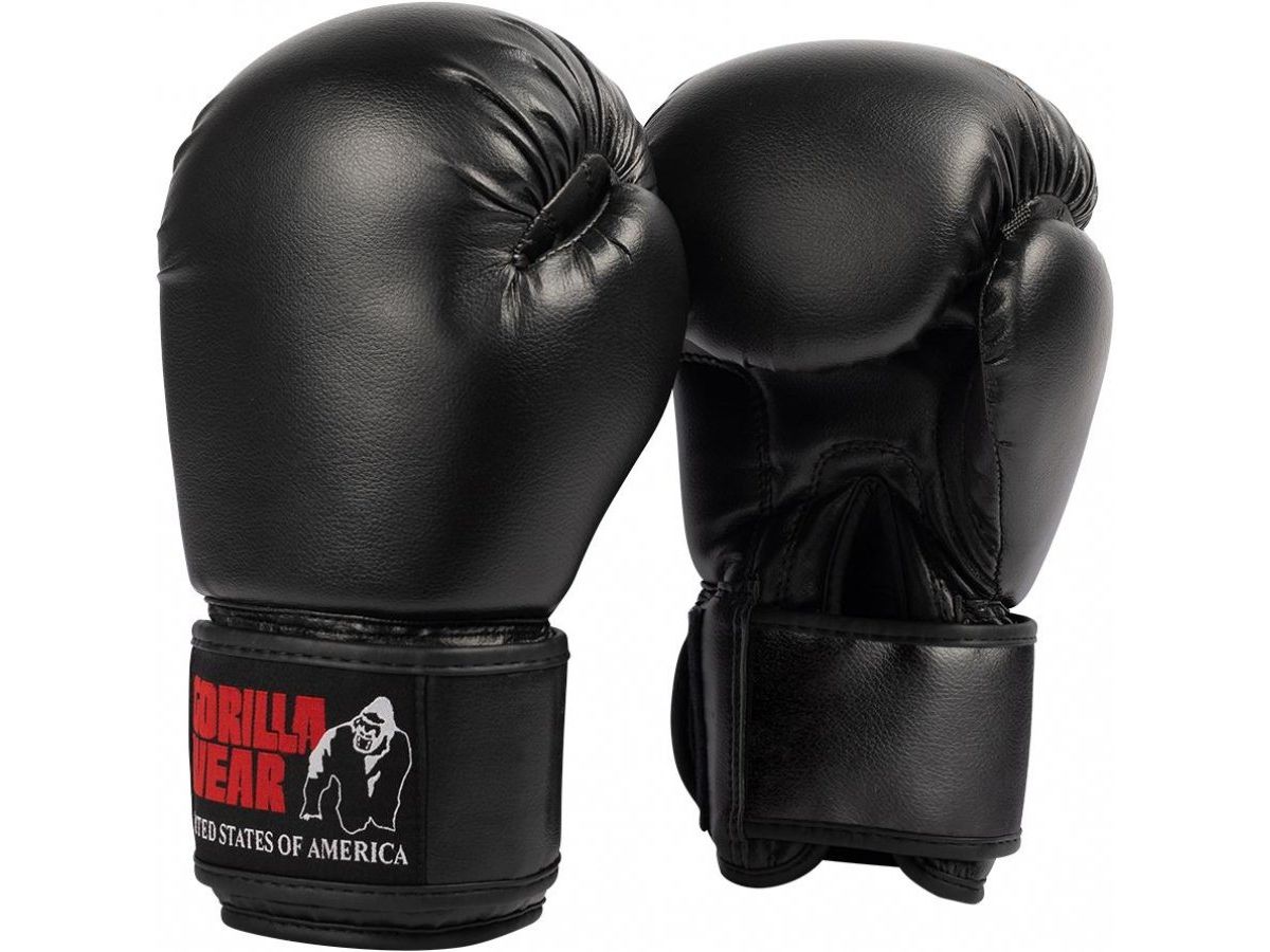 Gorilla Wear - Mosby Boxing Gloves - Fekete boxkesztyű