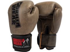 Gorilla Wear - Yeso Boxing Gloves - Vintage barna boxkesztyű