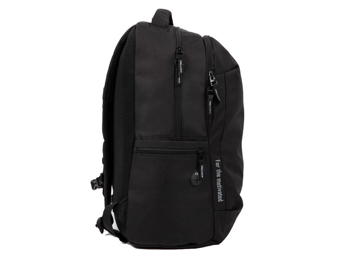 Gorilla Wear - Akron Backpack - Fekete hátizsák