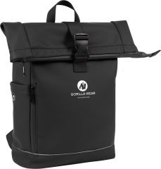 Gorilla Wear - Albany Backpack - Fekete roll-top táska