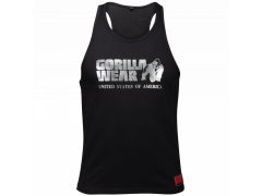 Gorilla Wear - Classic Tank Top - Fekete/ezüst