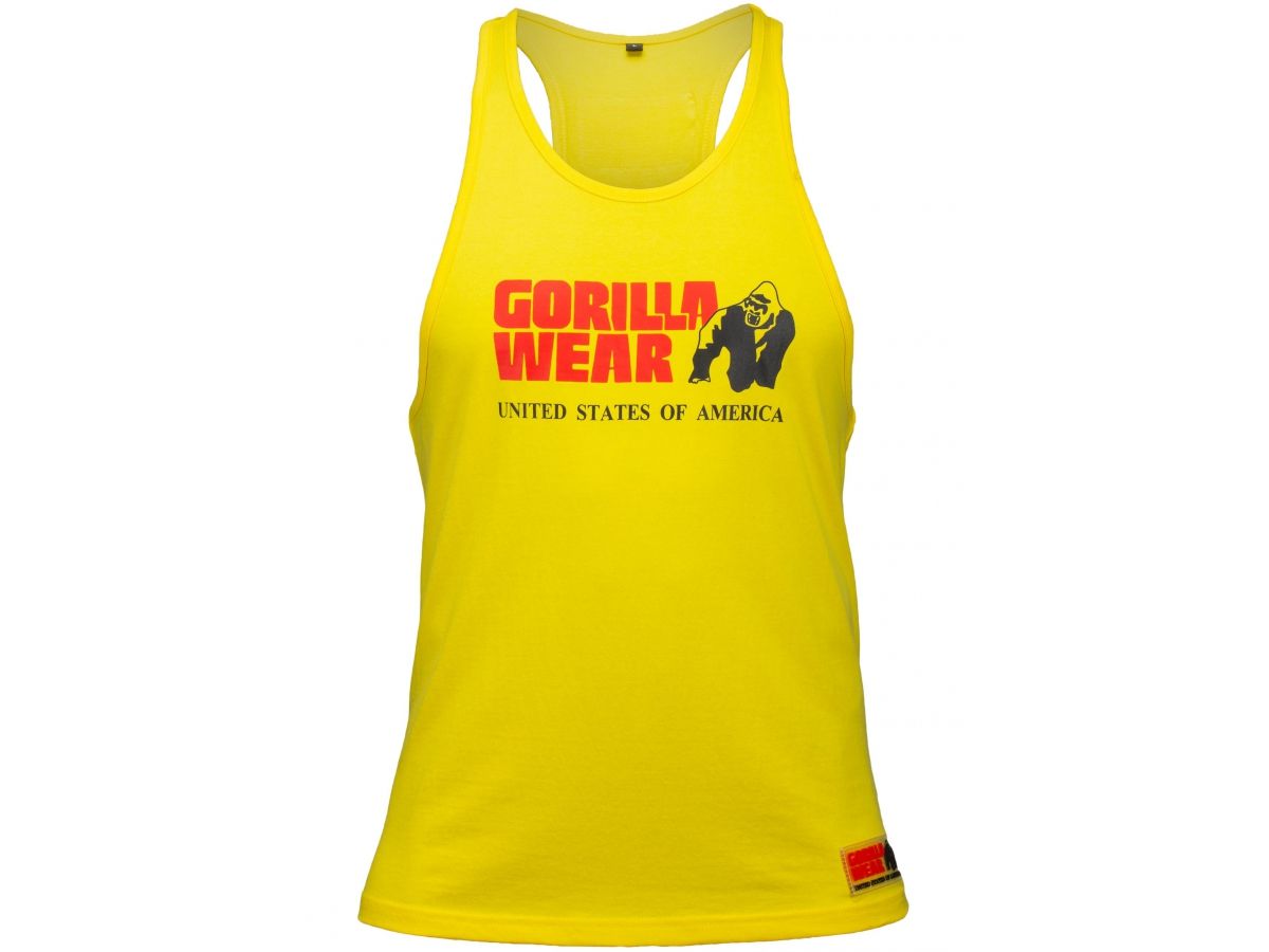Gorilla Wear - Classic Tank Top - Sárga