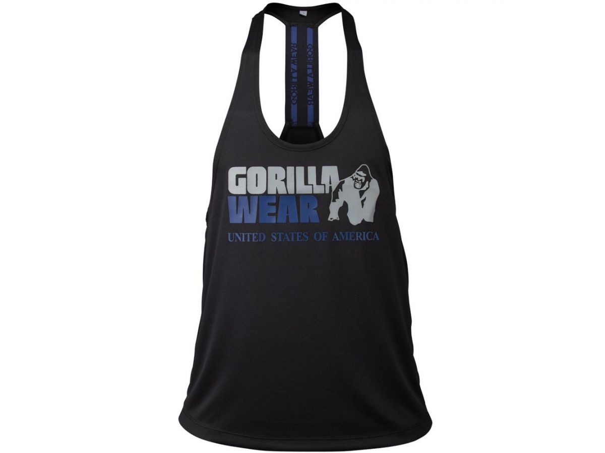 Gorilla Wear - Nashville Tank Top - Fekete/sötétkék
