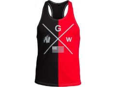 Gorilla Wear - Sterling Stringer Tank Top - Fekete/piros
