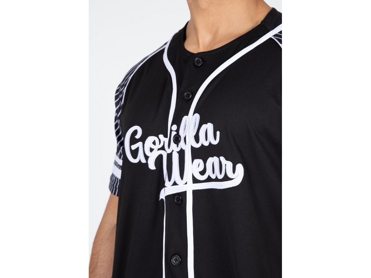 Gorilla Wear - 82 Baseball Jersey - Fekete