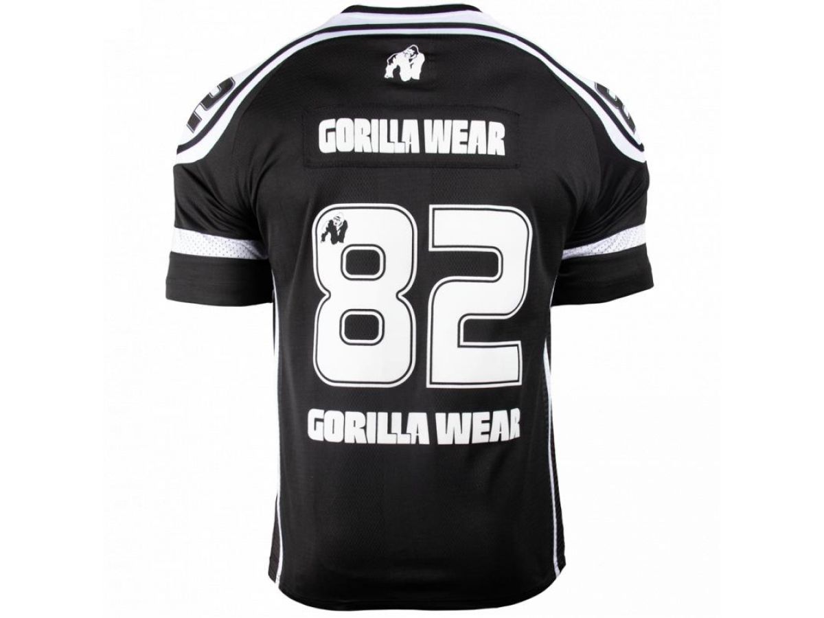 Gorilla Wear - Athlete T-shirt - Fekete/fehér