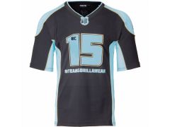 Gorilla Wear - Athlete T-shirt 2.0 Brandon Curry - Sportoló póló - Fekete/világoskék