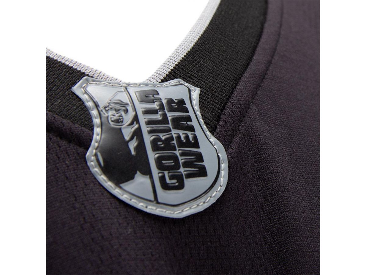 Gorilla Wear - Athlete T-shirt 2.0 Dennis James -  Sportoló póló - Fekete/szürke