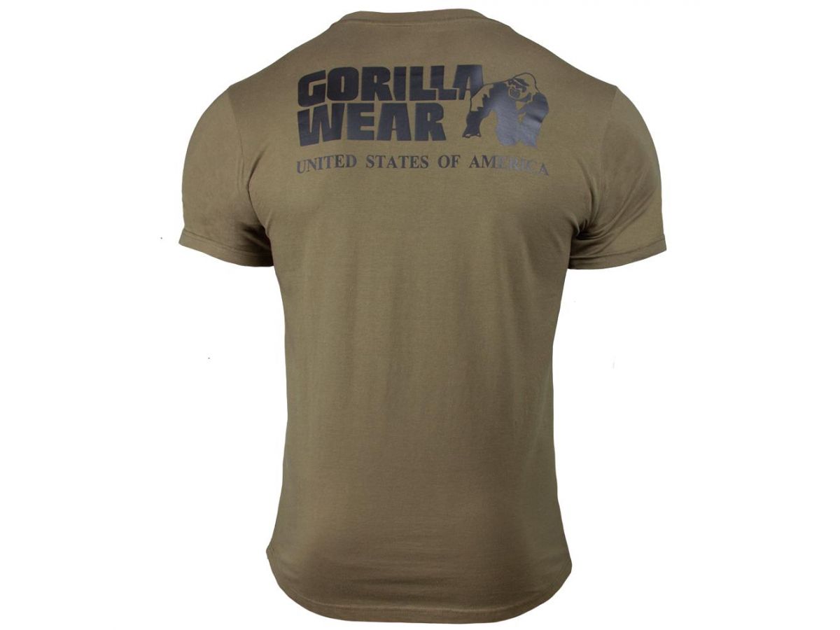 Gorilla Wear - Bodega T-shirt - Katonai zöld