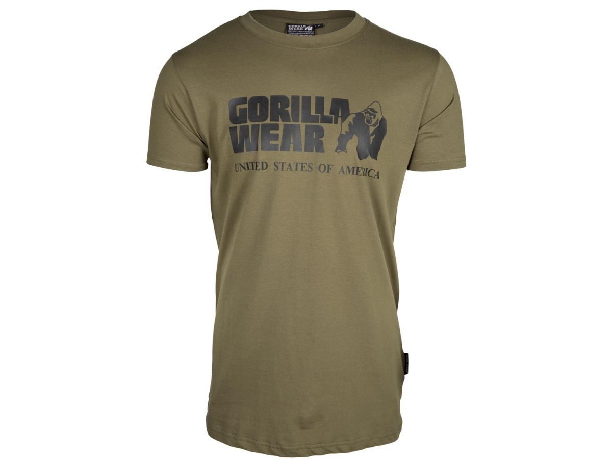 Gorilla Wear - Classic T-shirt - Katonai zöld
