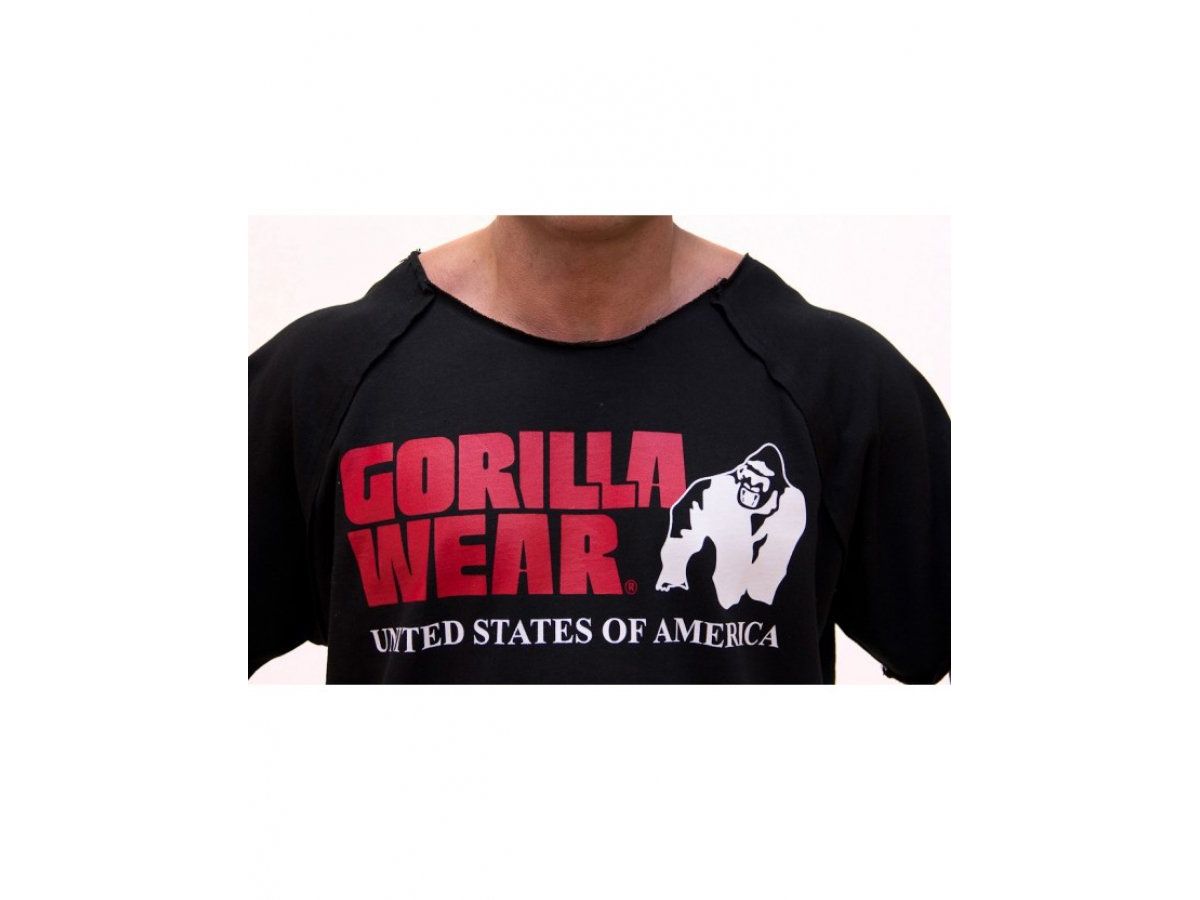 Gorilla Wear - Classic Workout Top - Fekete