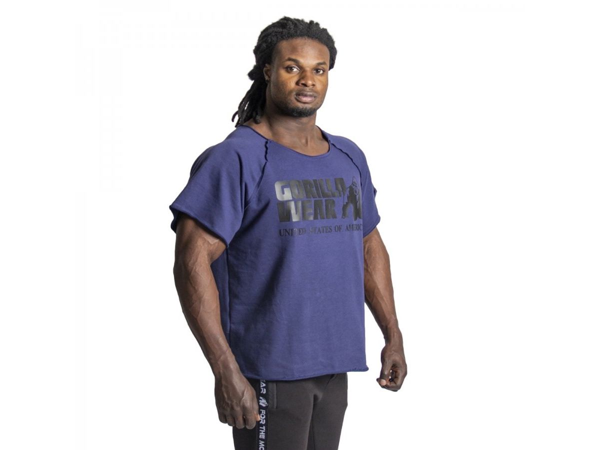 Gorilla Wear - Classic Workout Top - Sötétkék