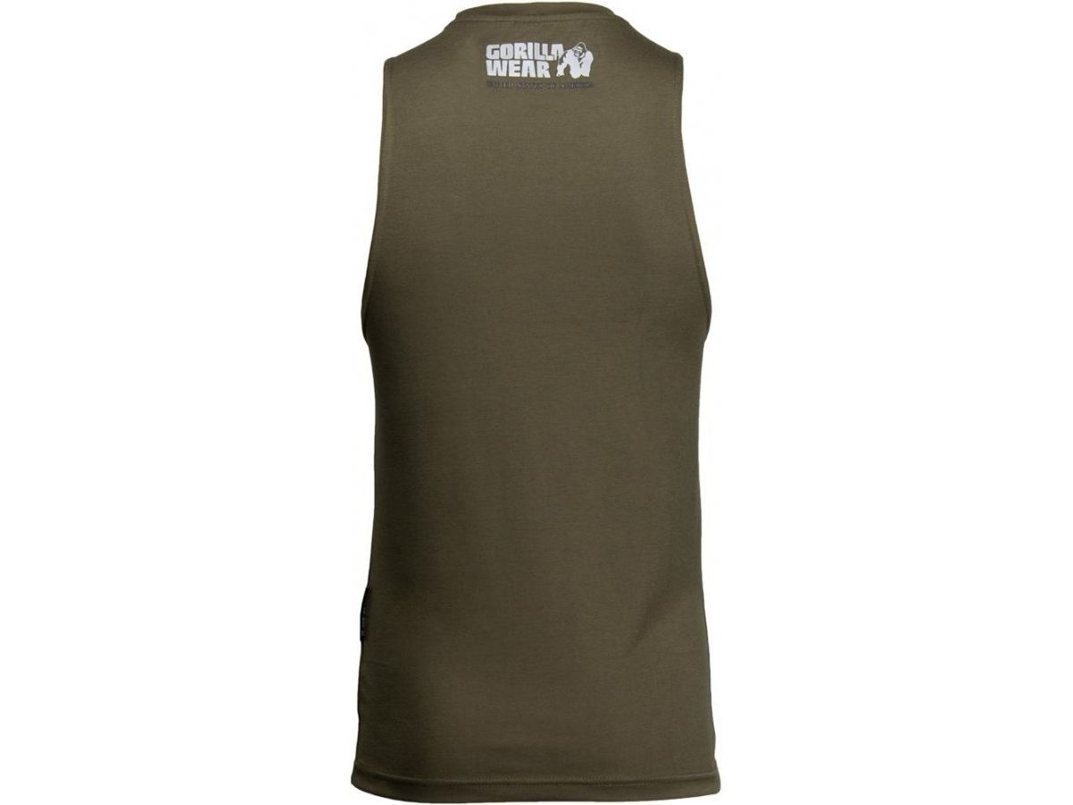 Gorilla Wear - Dakota Sleeveless T-shirt - Ujjatlan felső - Katonai zöld
