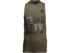 Gorilla Wear - Dakota Sleeveless T-shirt - Ujjatlan felső - Katonai zöld