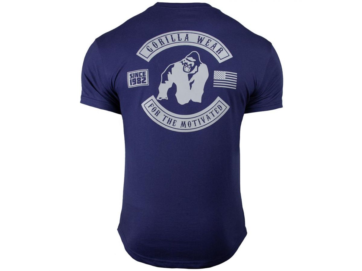 Gorilla Wear - Detroit T-shirt - Sötétkék
