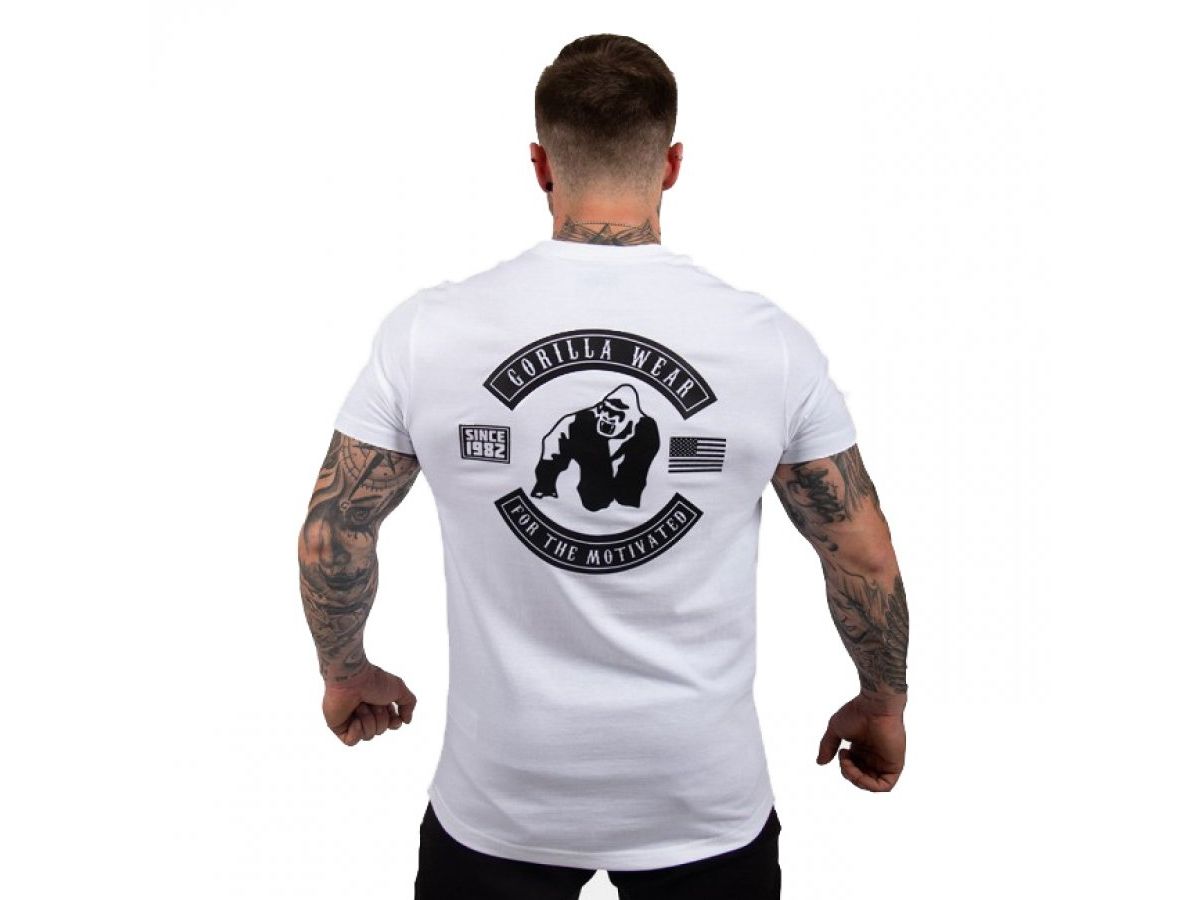 Gorilla Wear - Detroit T-shirt - Fehér