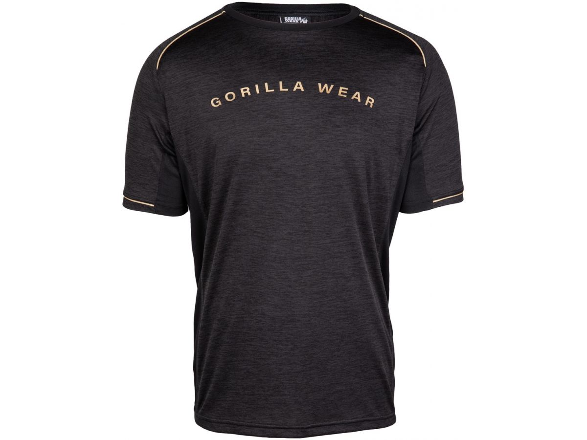 Gorilla Wear - Fremont T-shirt - Fekete/arany