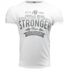 Gorilla Wear - Hobbs T-shirt - Fehér