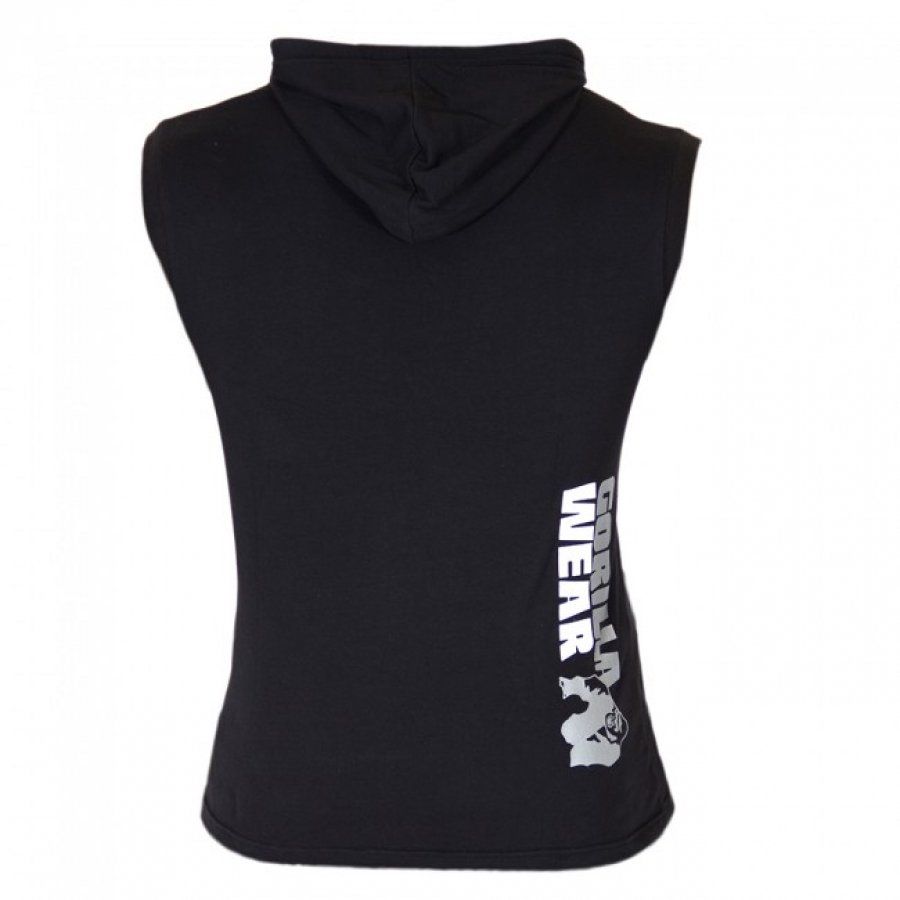 Gorilla Wear - Melbourne S/l Hooded T-shirt - Kapucnis ujjatlan felső - Fekete