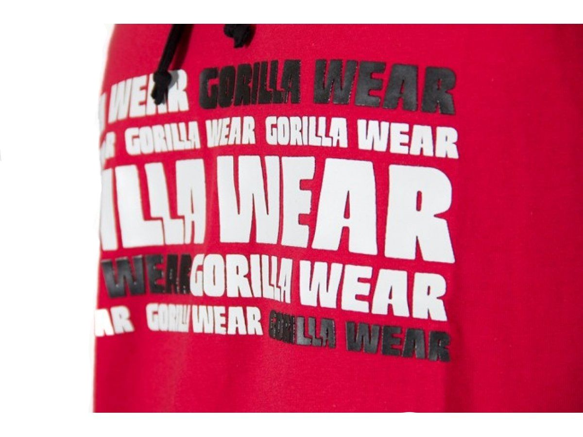 Gorilla Wear - Melbourne S/l Hooded T-shirt - Kapucnis ujjatlan felső - Piros