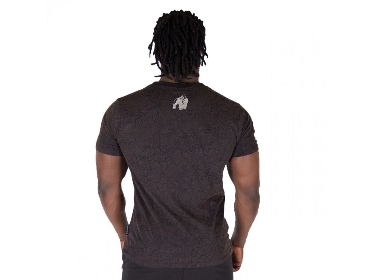 Gorilla Wear - Rocklin T-shirt - Fekete/barna/ezüst