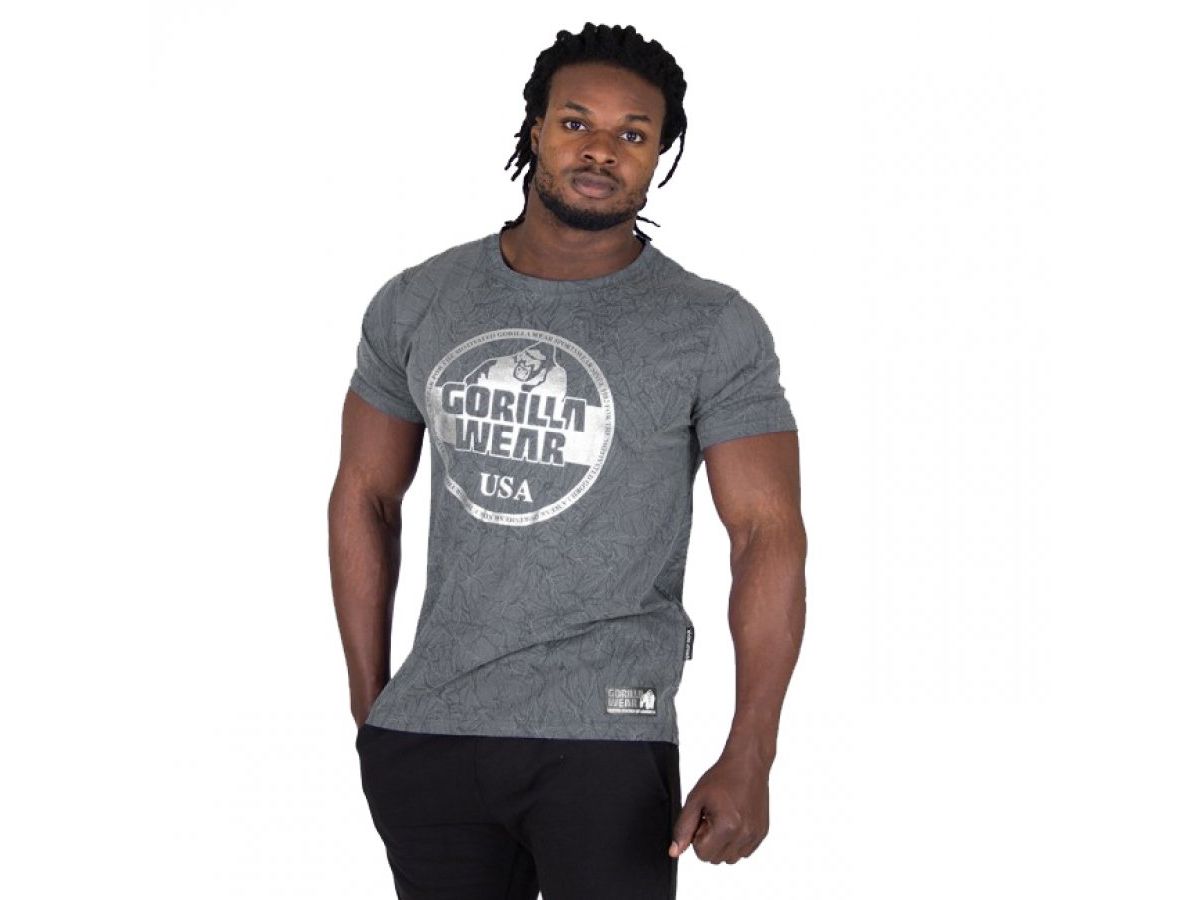 Gorilla Wear - Rocklin T-shirt - Szürke/ezüst