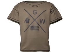 Gorilla Wear - Sheldon Workout Top - Katonai zöld