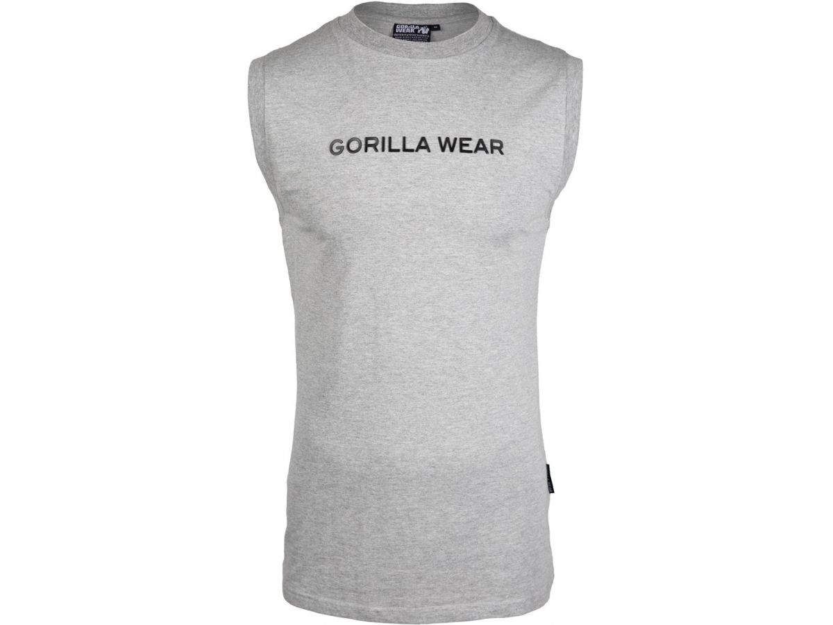 Gorilla Wear - Sorrento Sleeveless T-shirt - Szürke